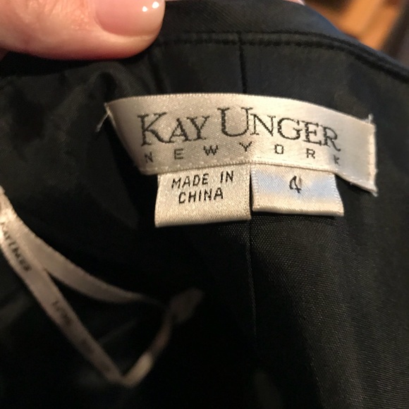 Kay Unger Silk Strapless Bow Dress - Picture 3 of 3